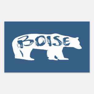 Boise Idaho Bear Sticker