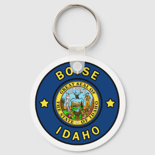 Boise Idaho Keychain
