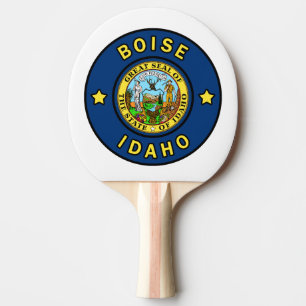 Boise Idaho Ping Pong Paddle