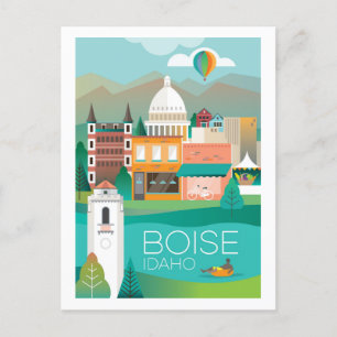 Boise, Idaho Postcard