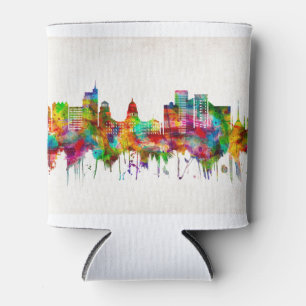 Boise Idaho Skyline Can Cooler