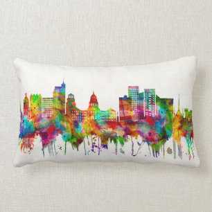 Boise Idaho Skyline Lumbar Pillow