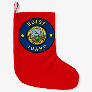 Boise Idaho Small Christmas Stocking