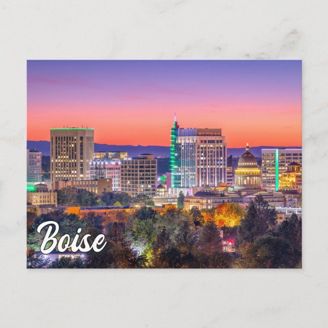 Boise, Idaho, United States Postcard (Front)