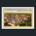 Boise Idaho Vintage Poster Print<br><div class="desc">Such a great colourful old image of downtown Boise,  Idaho.  Blown up,  it makes a terrific poster print for any western decor. We formatted it on a 16 x 24 paper to fit a standard frame.</div>
