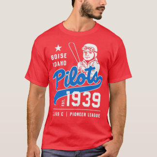 Boise Pilots - Idaho - Vintage Defunct Baseball Te T-Shirt