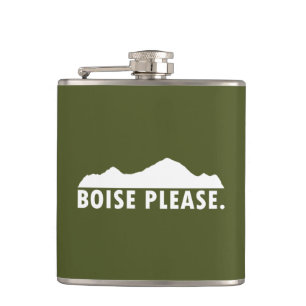 Boise Please Hip Flask