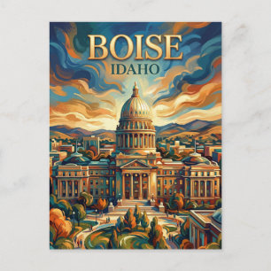 Boise USA Postcard