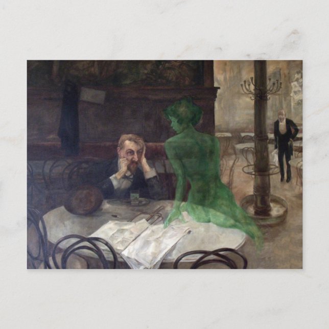 Boisson Absinthe de carte postale (Devant)
