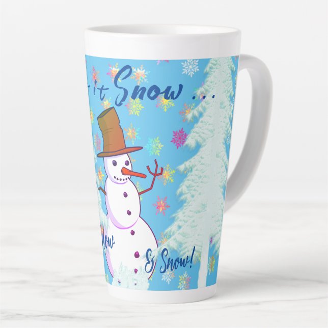 Boissons chaudes Jour de neige Dernière Mug hiver (Angle droit)