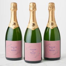 Boissons mariages Ensemble Étiquette de bouteille