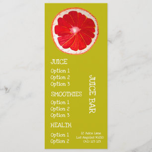 Boissons santé jus Pamplemousse fruit menu