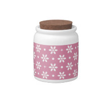 Fleurs, Points & Étincelles-Magenta