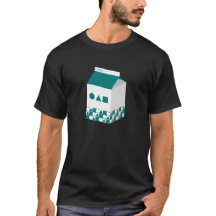 Boîte à lait pour T-shirt homme - Cercle, Triangle