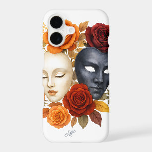 Boîte à monogramme Masques et Roses de Venise