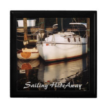 Bateau à voile en boîte cadeau Slip