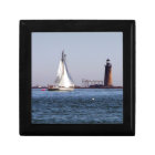 Boîte de garde de bijoux en bois