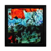 Clear abstract Wooden Jewelry Keepsake,Ordinary 