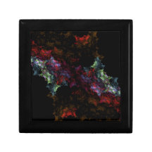 Fractales noires et rouges