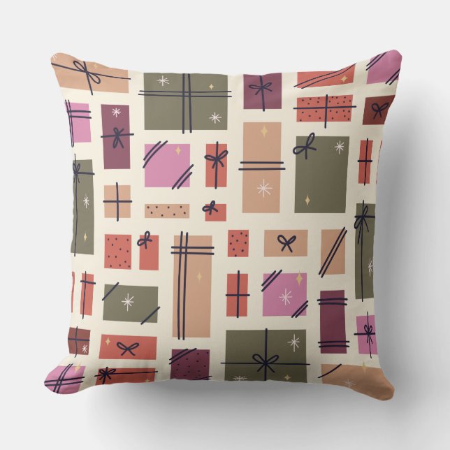 Boite cadeau de fête Oreiller Motif (Recto)