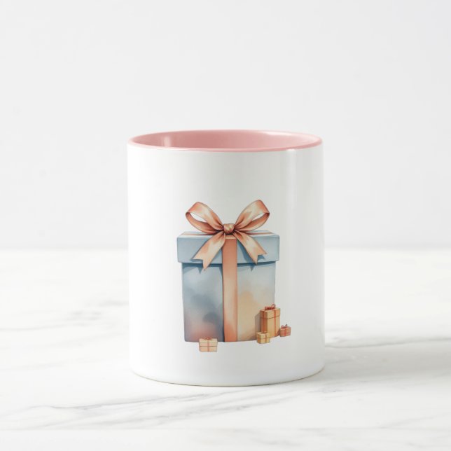 Boîte cadeau de Noël Mug (Centre)