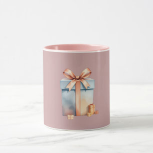 Boîte cadeau de Noël Mug