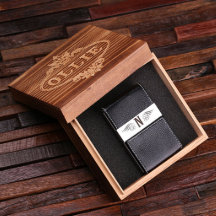 Boîte cadeau et détenteur de carte d'affaires en c