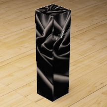 Monogramme velours noir et nom personnalisable