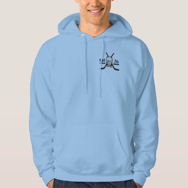 Boîte de hockey Zip down Sweat - shirt à capuche (Devant)