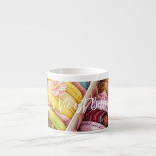Boîte de Macarons Français à l'aquarelle Mug Spéci