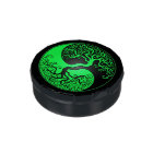 Arbre vert et noir de Yin Yang