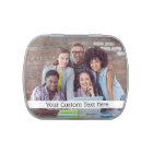 VOTRE PHOTO & TEXTE boîtes et jarres personnalisée