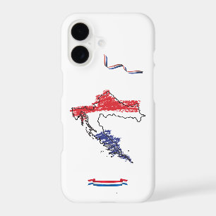 Boîtier blanc inspiré de la Croatie pour iPhone 17