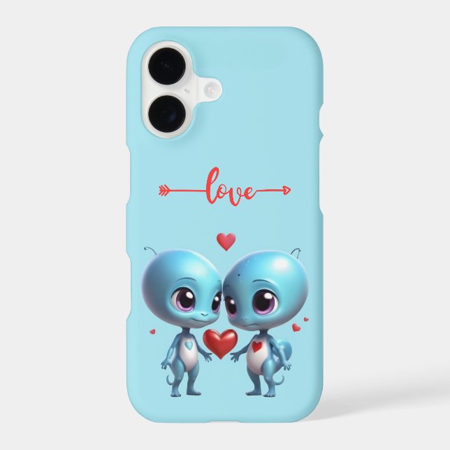 Boîtier Case-Mate iPhone 17 Aliens Saint-Valentin  (Verso)