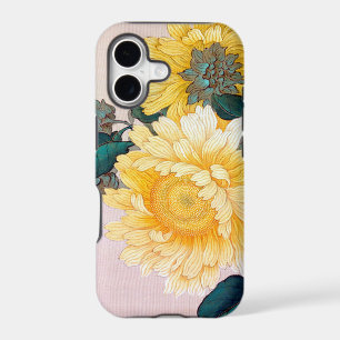 Boîtier de batterie Chrysanthème Doré iPhone 6/6s