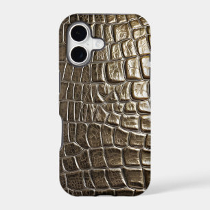 Boîtier de téléphone design pour peau de crocodile