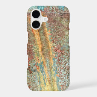 Boîtier de téléphone en cuivre rouillé