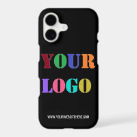 Boîtier d'iPhone personnalisé avec logo et texte d