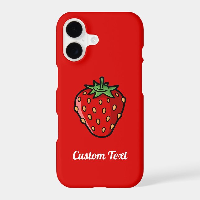 Boîtier Icon Case-Mate iPhone avec fraise (Verso)