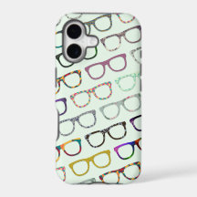 Boîtier iPhone5 motif lunettes rétro de geek hipst