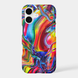 Boîtier iPhone 17 Case Mate – Abstrait Coloré Élég