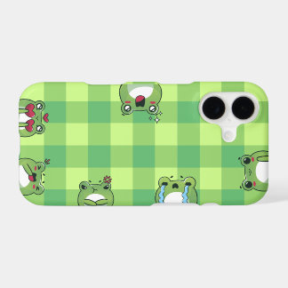 Boîtier Iphone 17 - Grenouille Kawaii