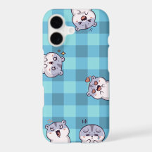 Boîtier Iphone 17 - Hamster Kawaii