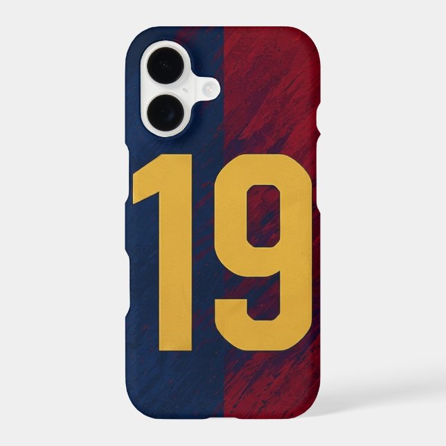 Boîtier iPhone 17 Numéro 19 (Verso)