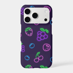 Boîtier iPhone 17 Pro motif Baie Néon