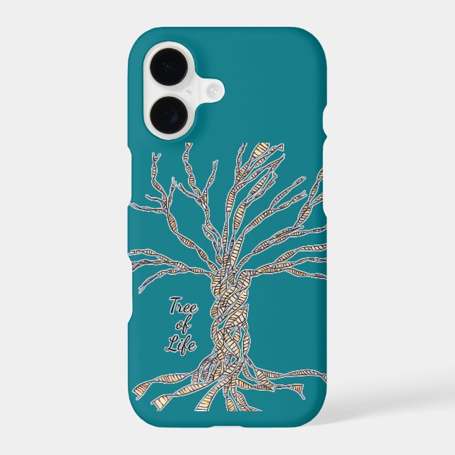 Boîtier iPhone 17 sarcelle (Verso)