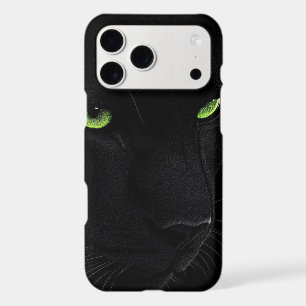Boîtier iPhone 17 Yeux de Panthère Noire