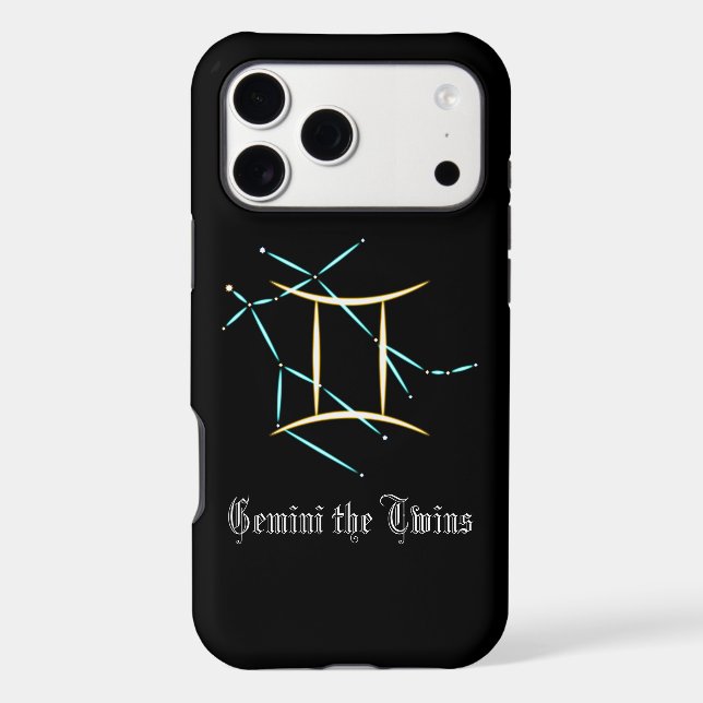 Boîtier iPhone Case-Mate Constellation Zodiaque Gé (Verso)