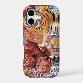 Boîtier iPhone - Dragon vs Tigre