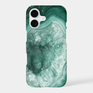 Boîtier iPhone en marbre de pierre précieuse Malac